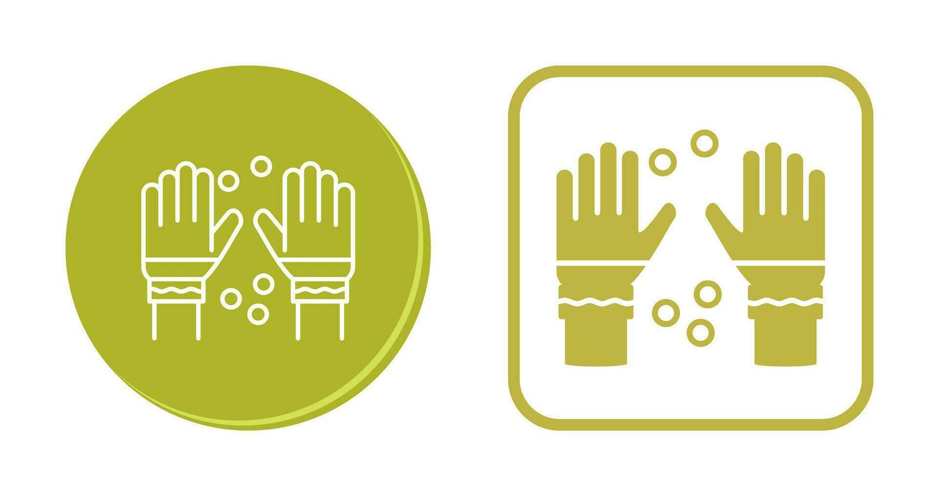 Winter Gloves Vector Icon
