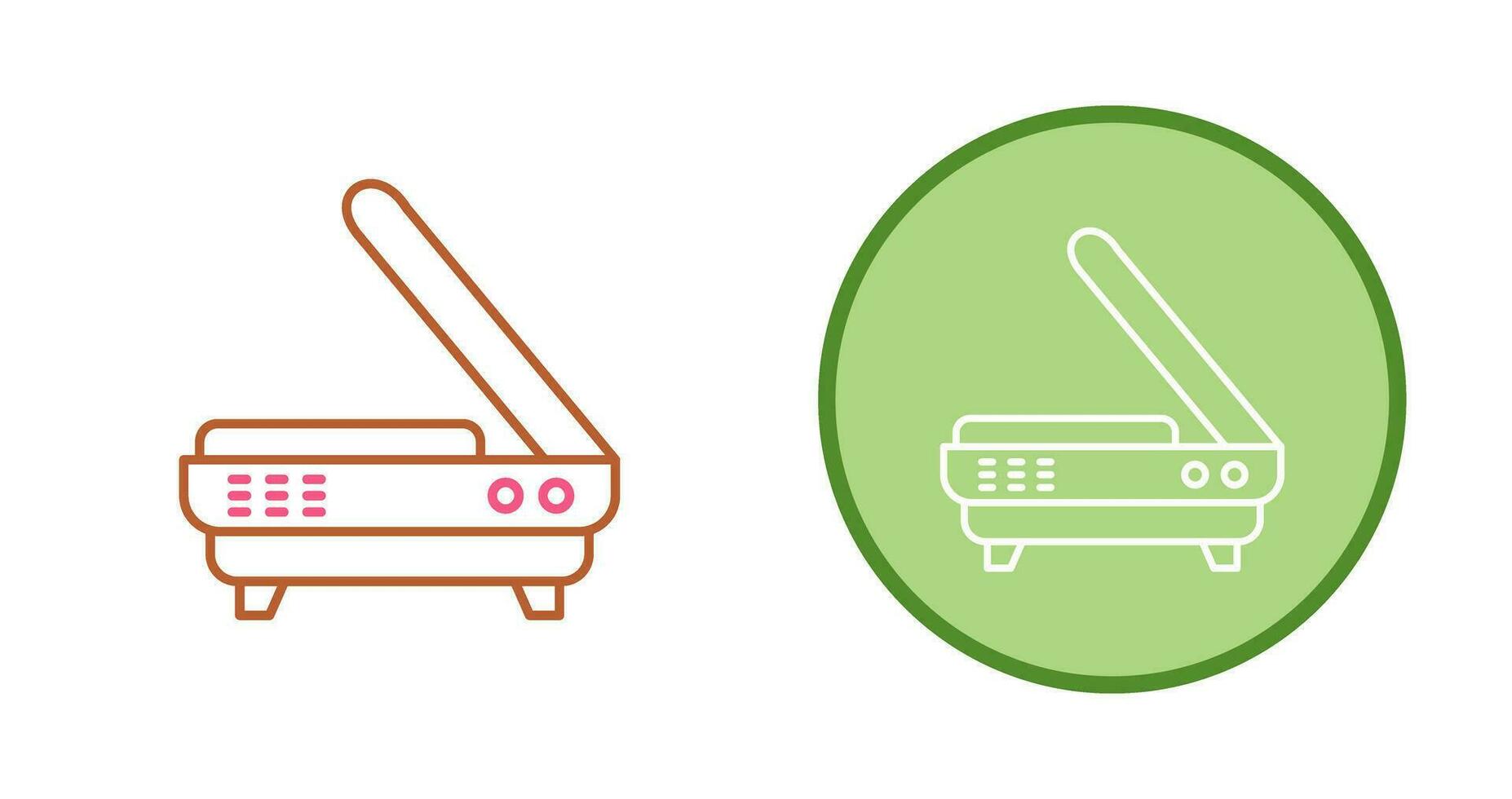 Scanner Vector Icon