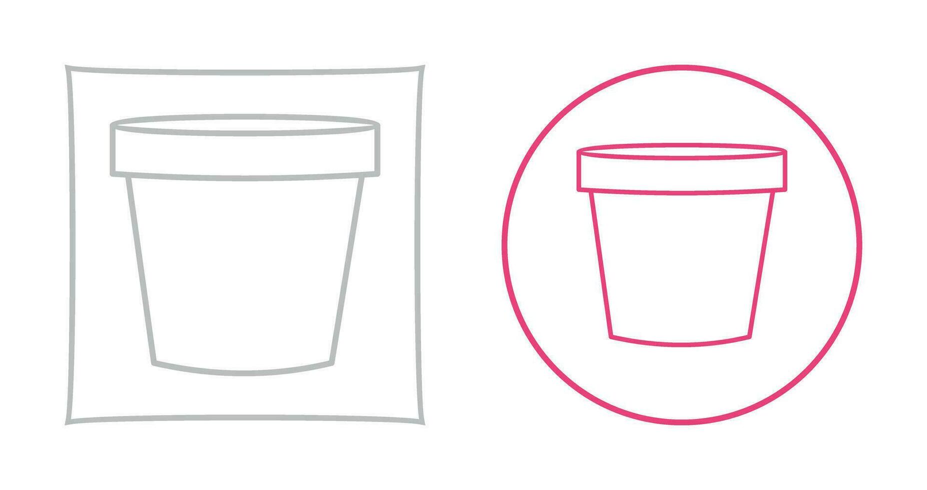 Plant Pot Vector Icon