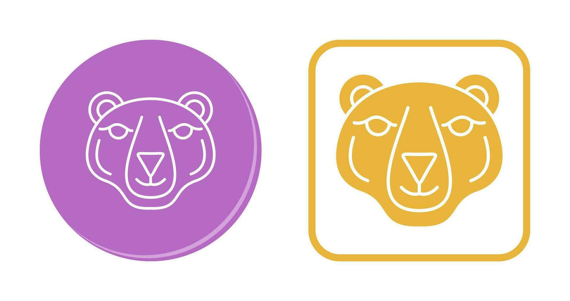 Polar Bear Vector Icon