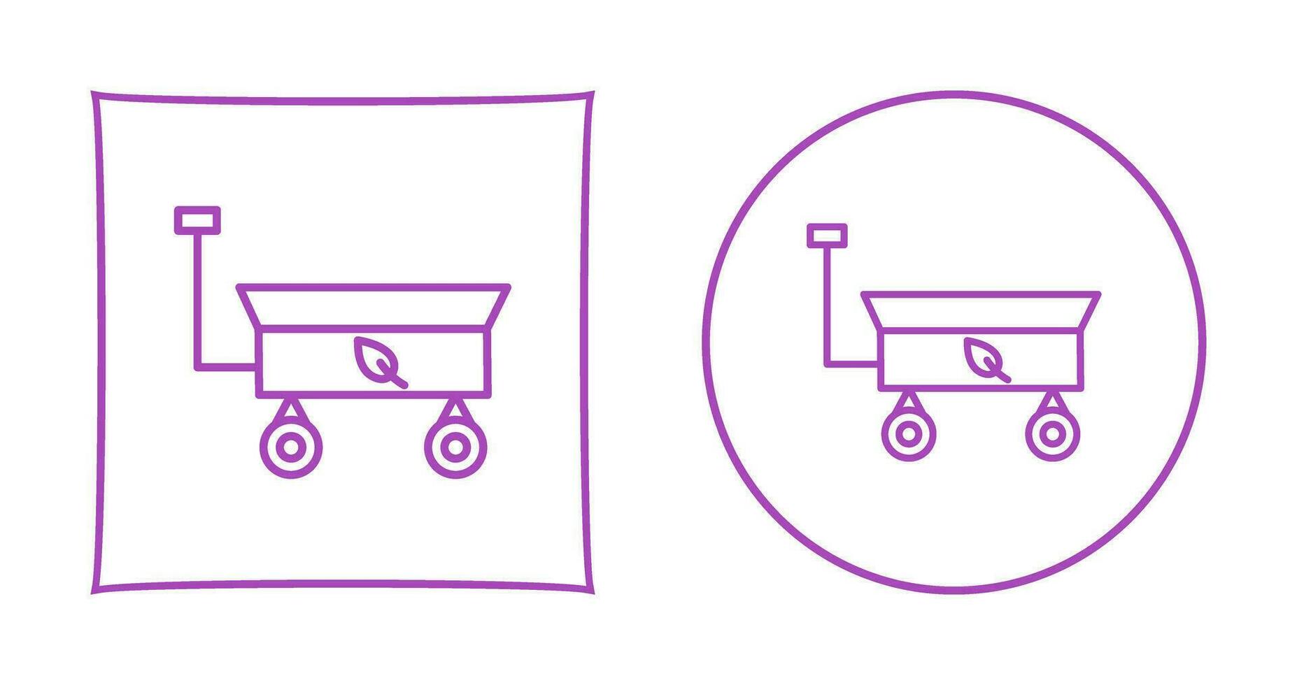 Garden Cart Vector Icon