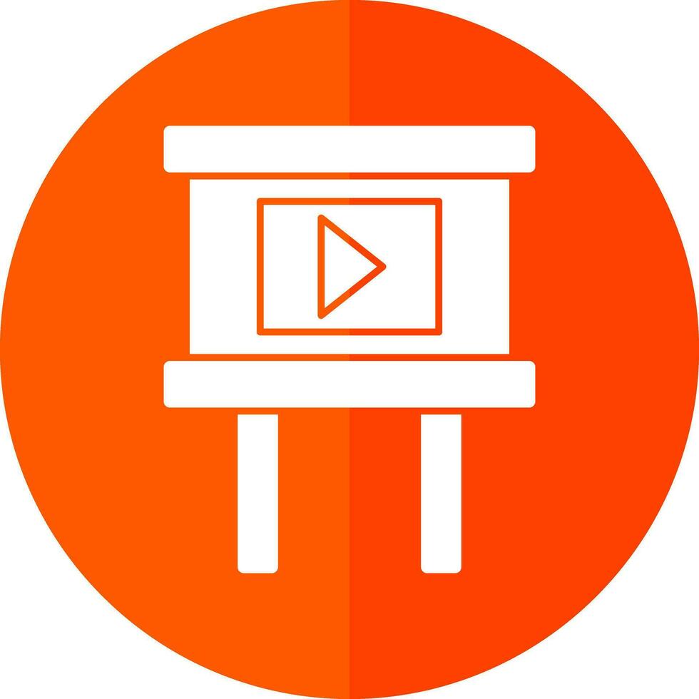 Slideshow Vector Icon Design