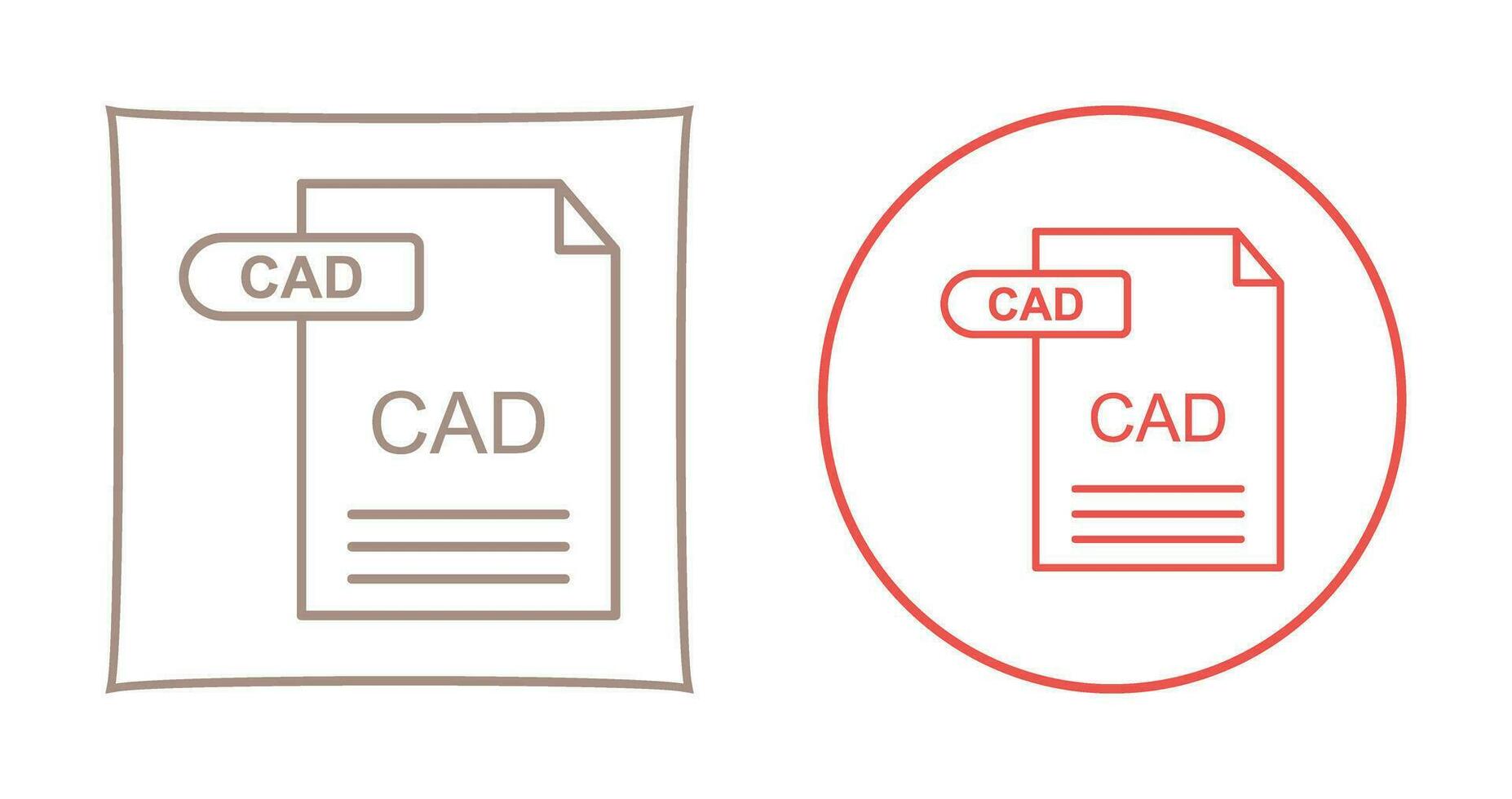 CAD Vector Icon