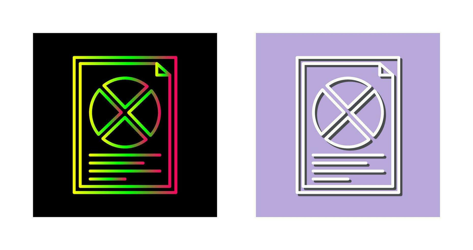 Pie Chart Vector Icon