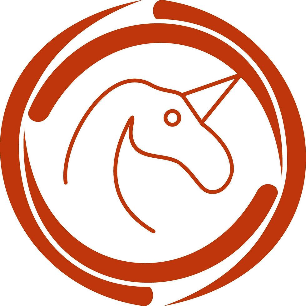 Unicorn Vector Icon