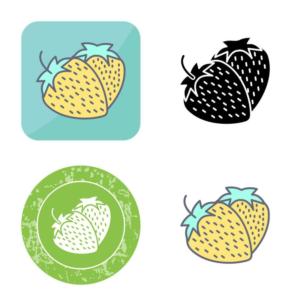 Strawberry Vector Icon