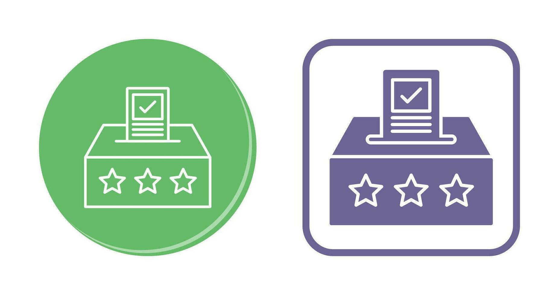 Ballot Vector Icon