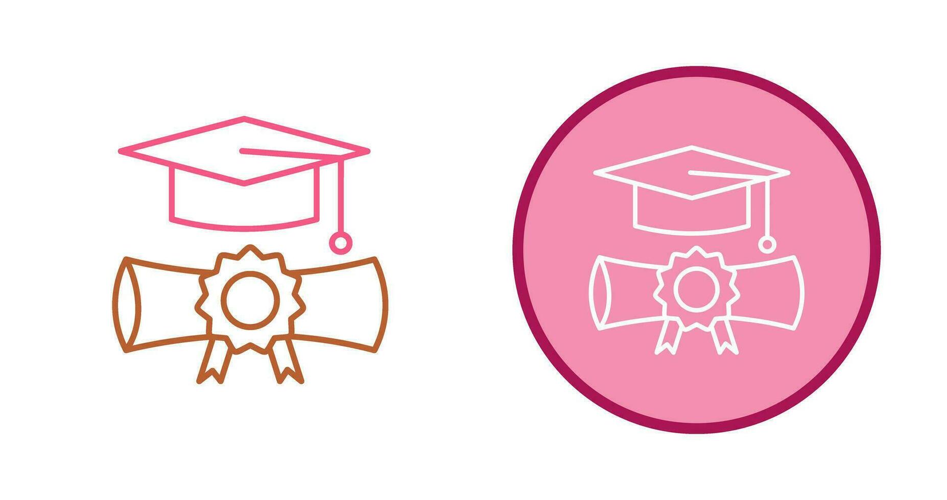 icono de vector de graduación