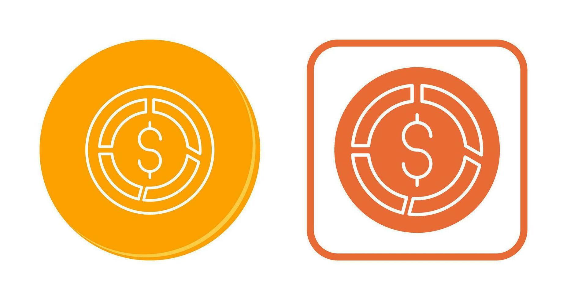 Pie Chart Vector Icon