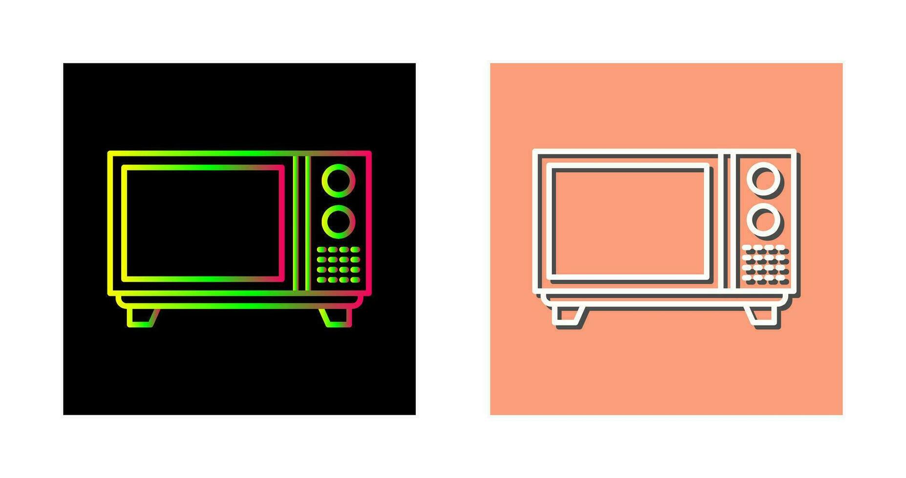 Microwave Vector Icon