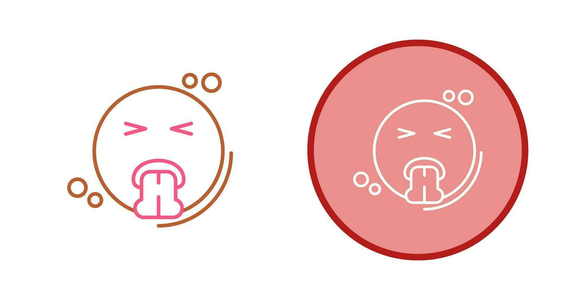 Vomit Vector Icon