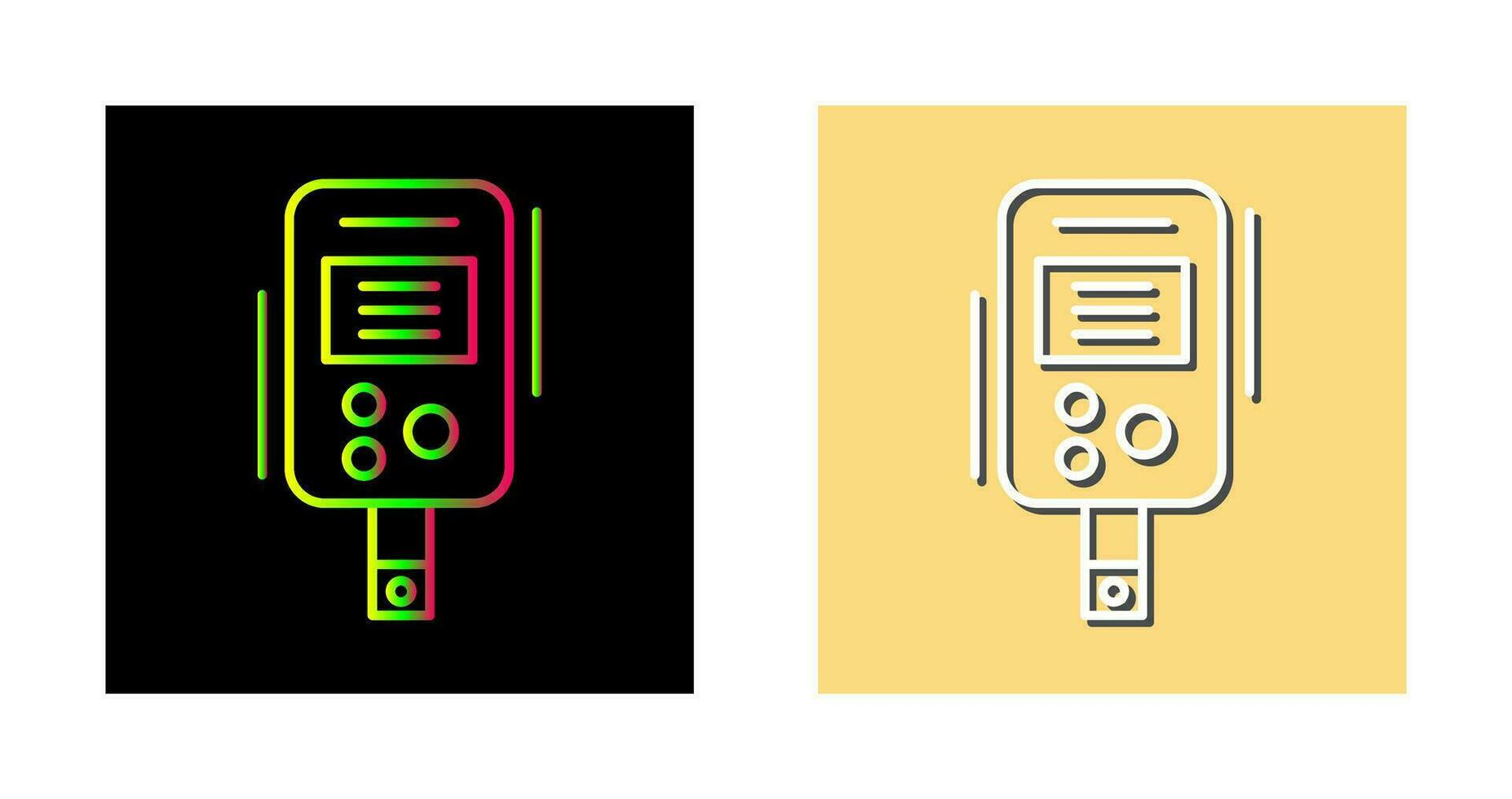 Diabetes Test Vector Icon