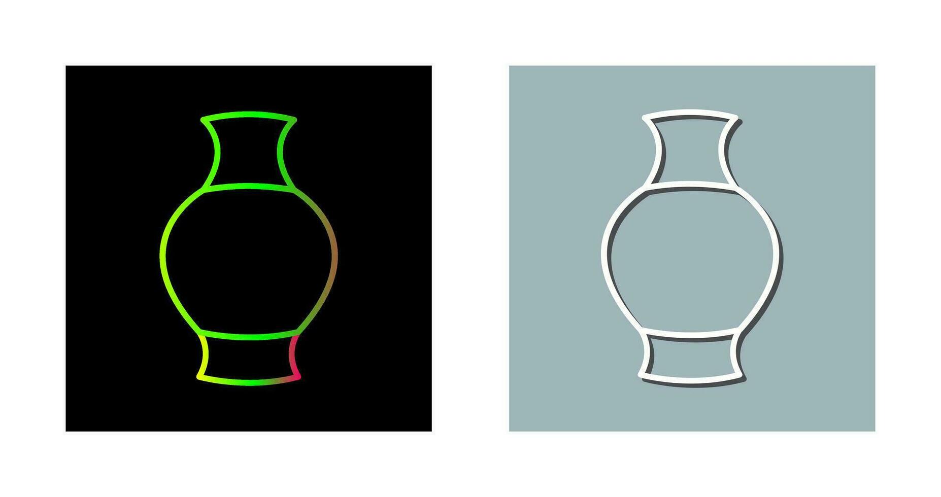 Antique Jar Vector Icon
