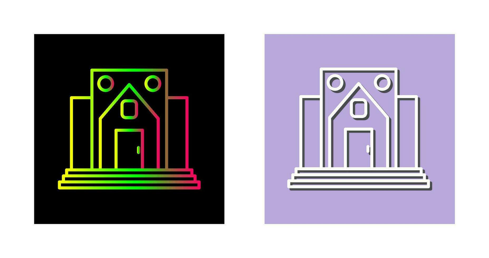 Museum Building Vector Icon