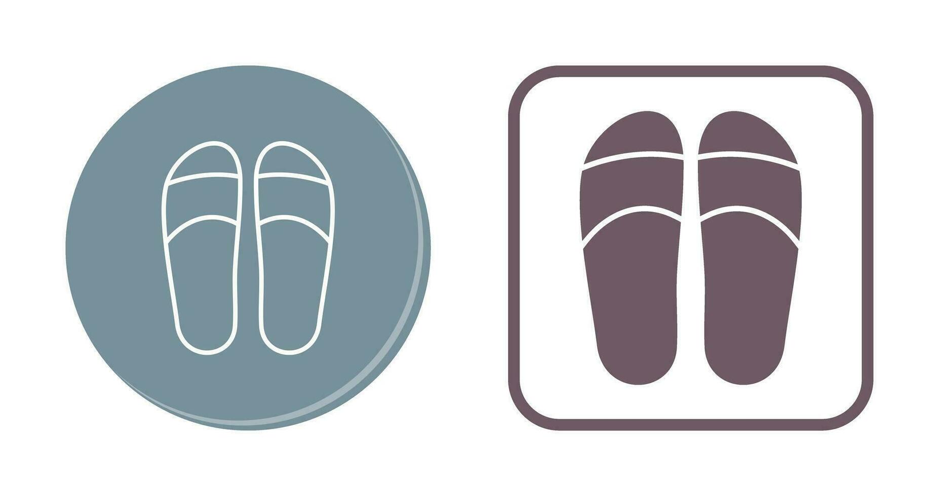 Slippers Vector Icon
