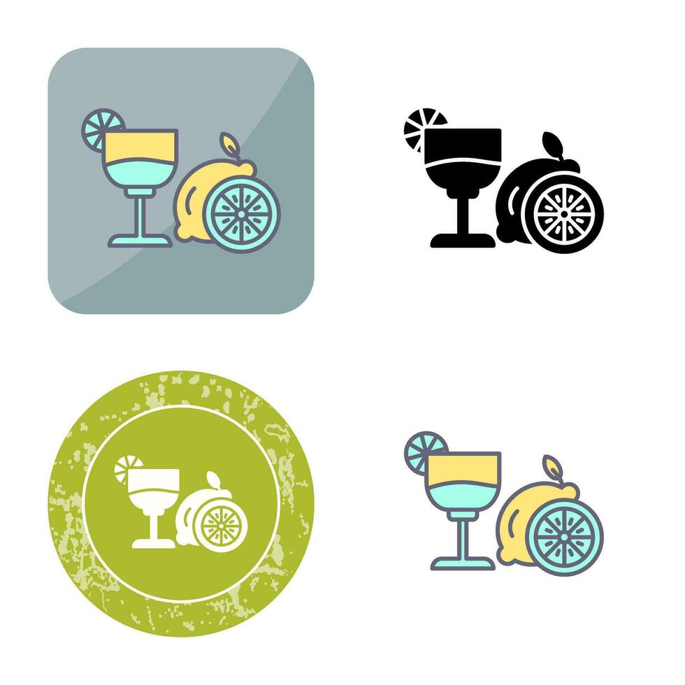 Lime Juice Vector Icon