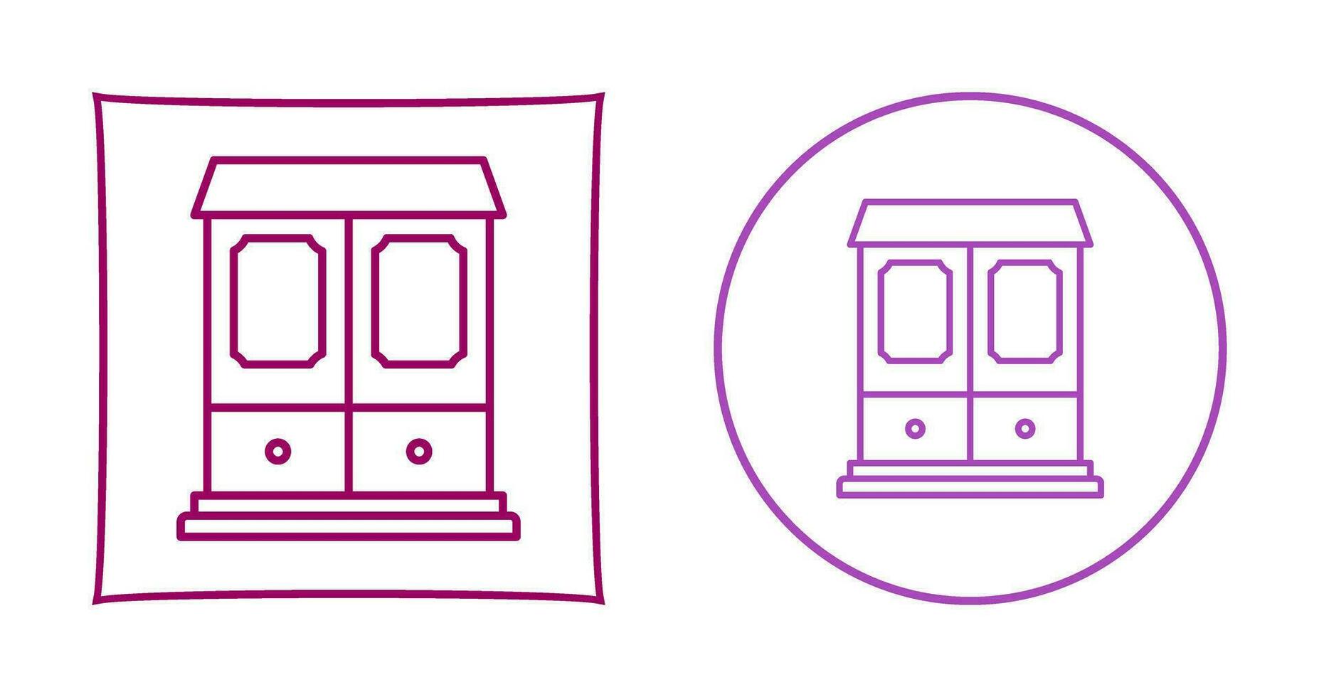 Wardrobe Vector Icon