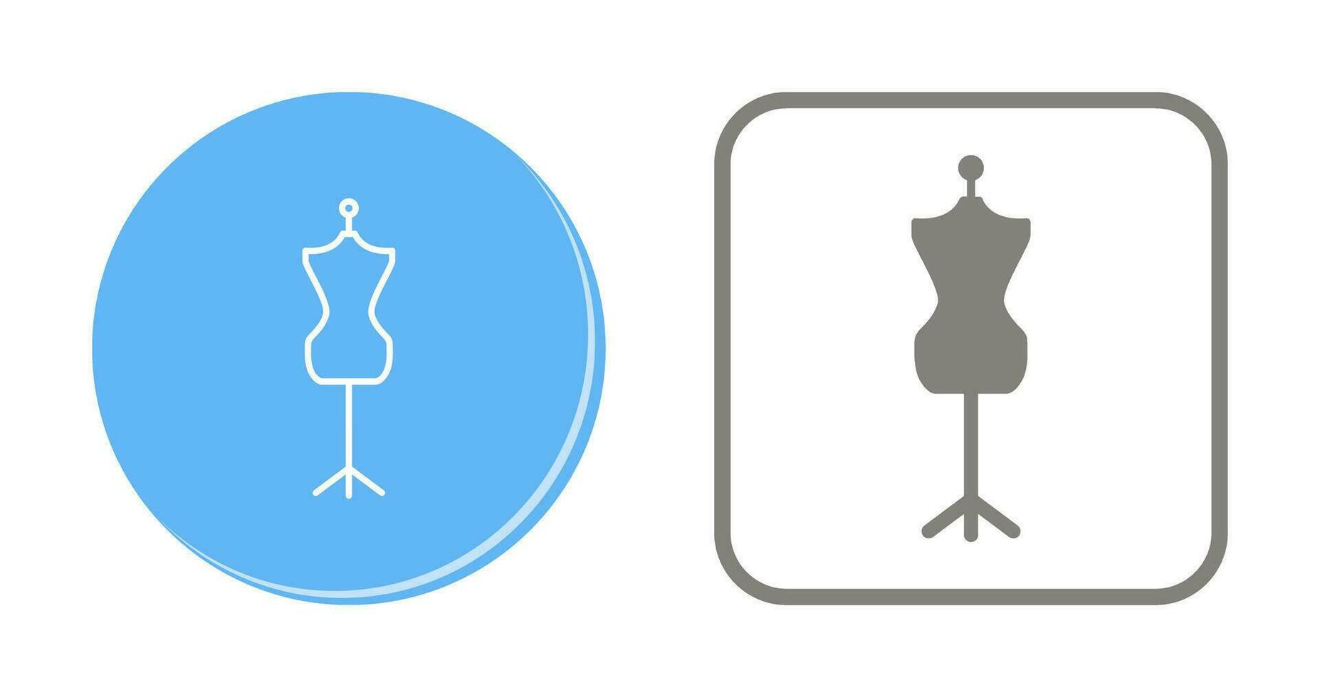 Dress Holder Vector Icon