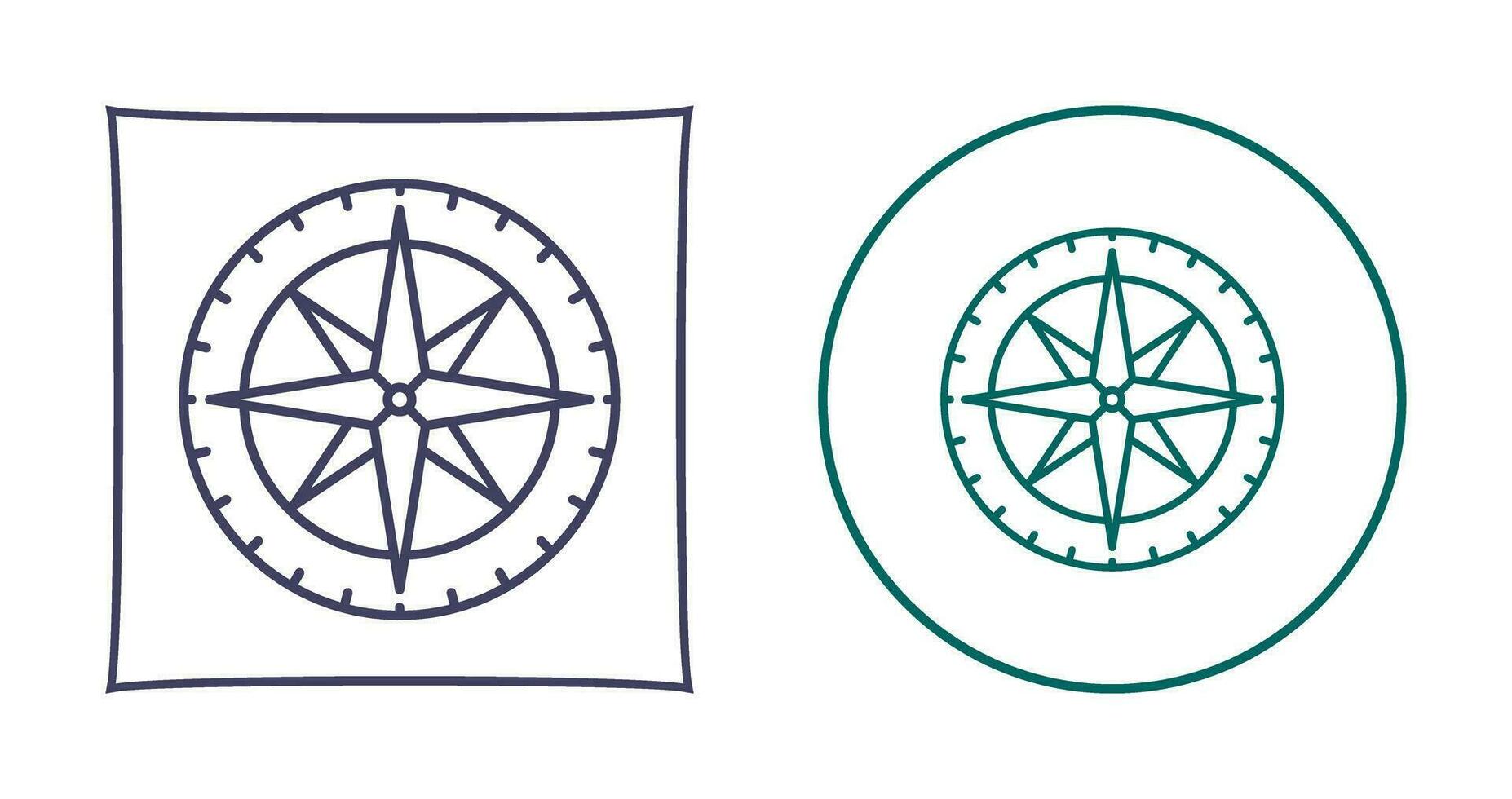 Compass Vector Icon