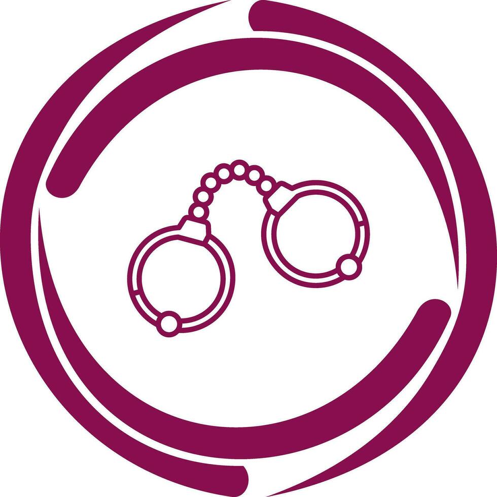 Handcuffs Vector Icon