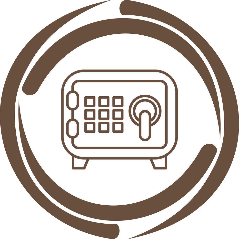 Safe Box Vector Icon