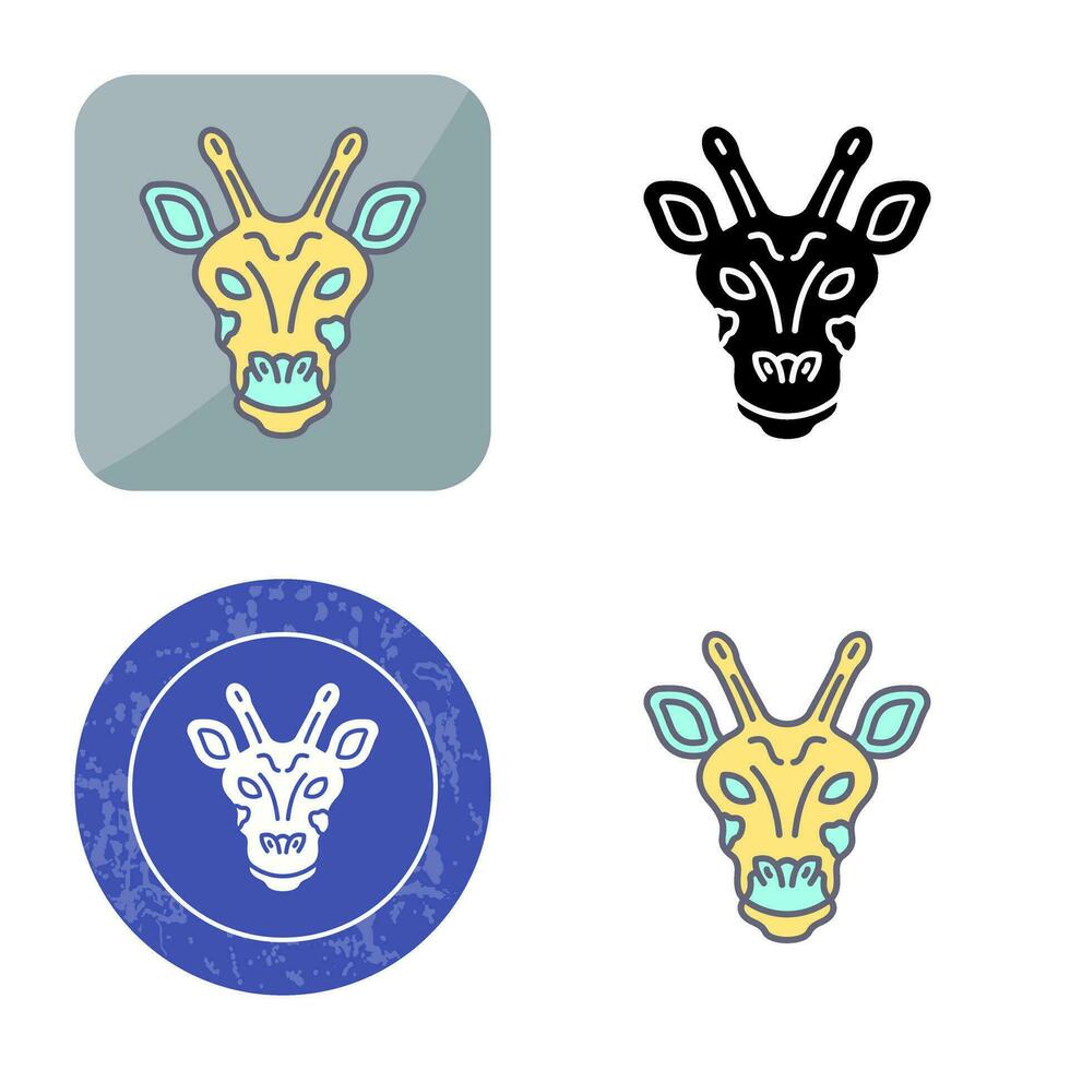 Giraffe Vector Icon