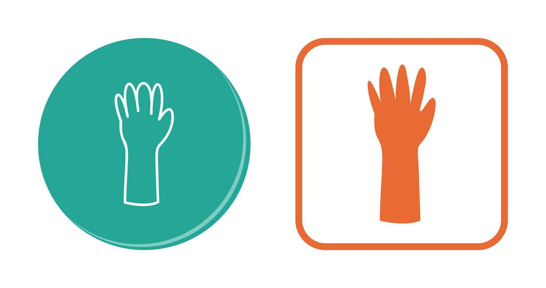 Unique Gloves Vector Icon