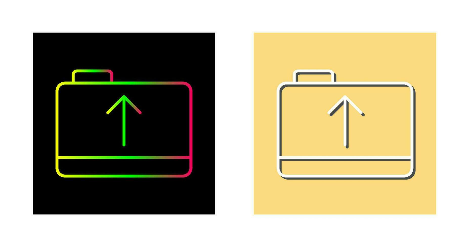 Unique Folder Vector Icon