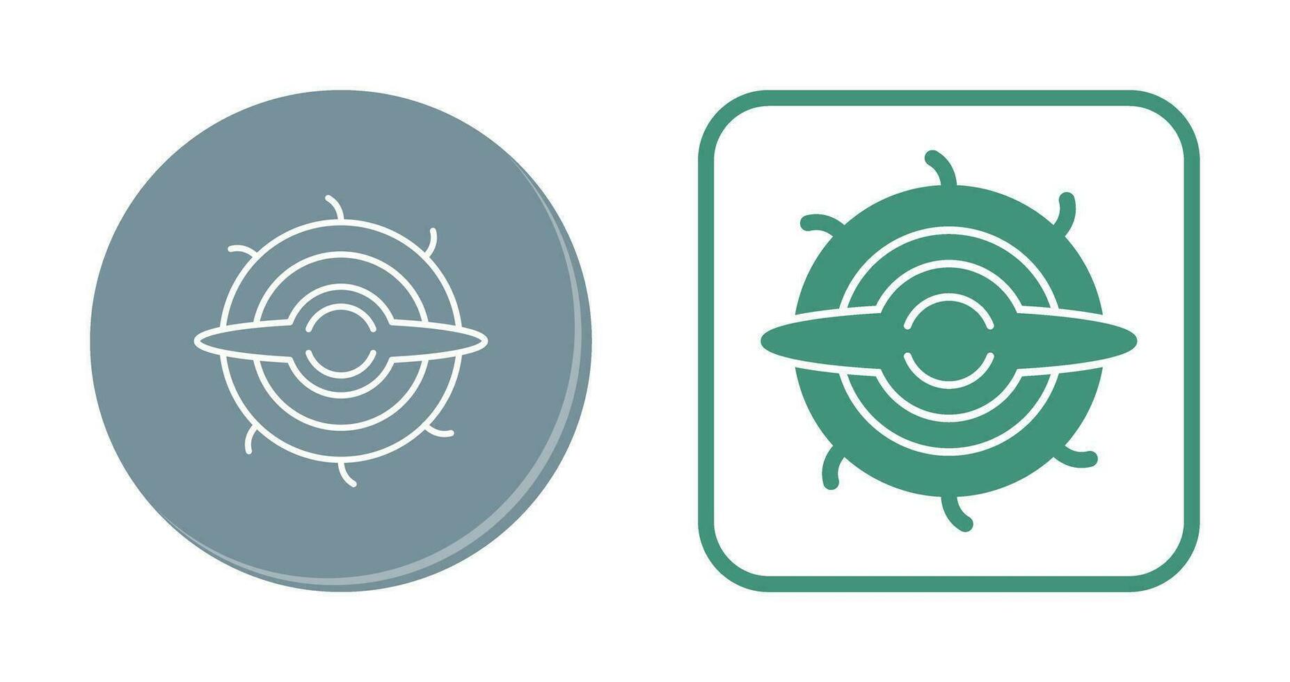 Black Hole Vector Icon
