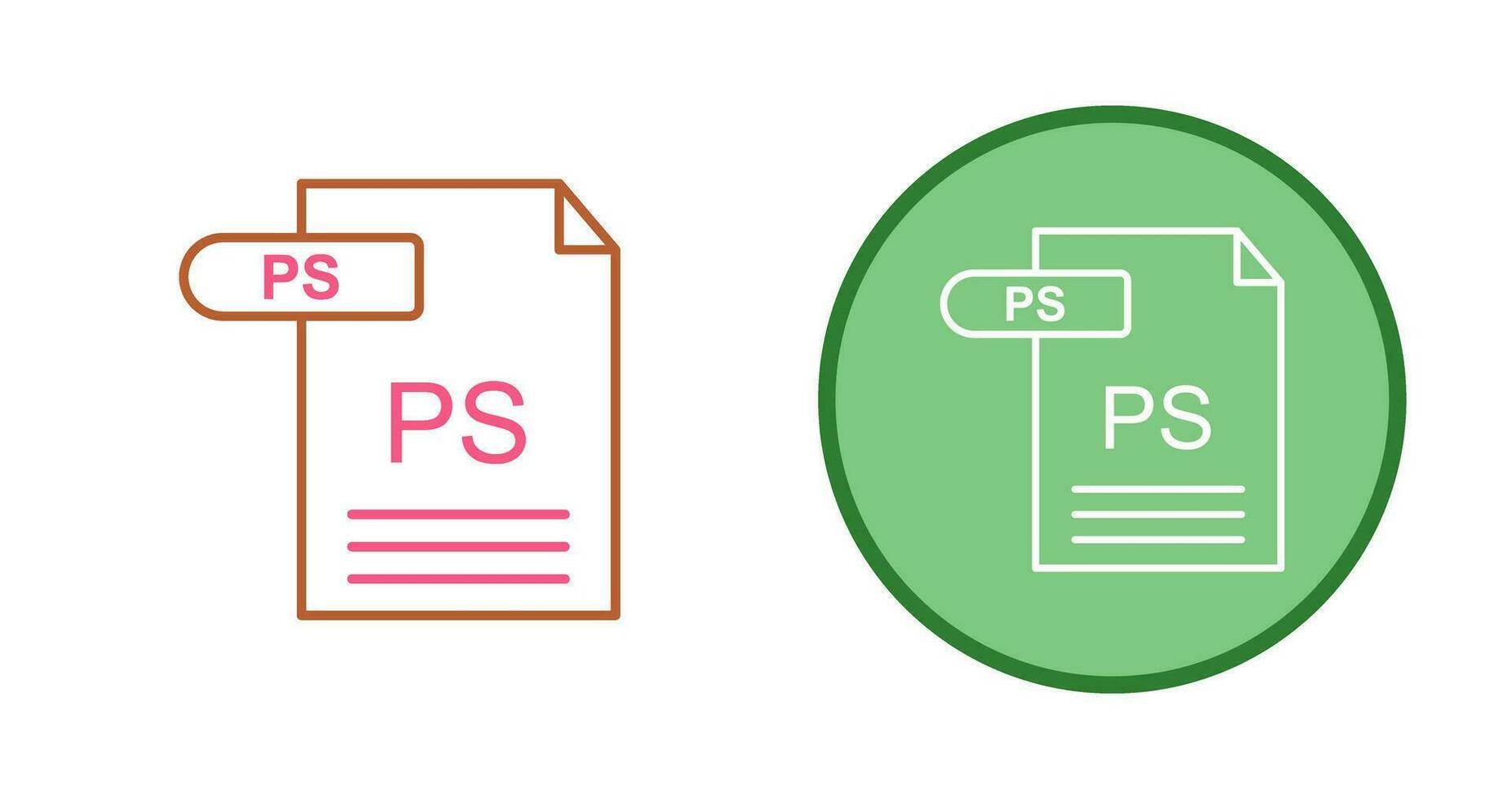 PS Vector Icon