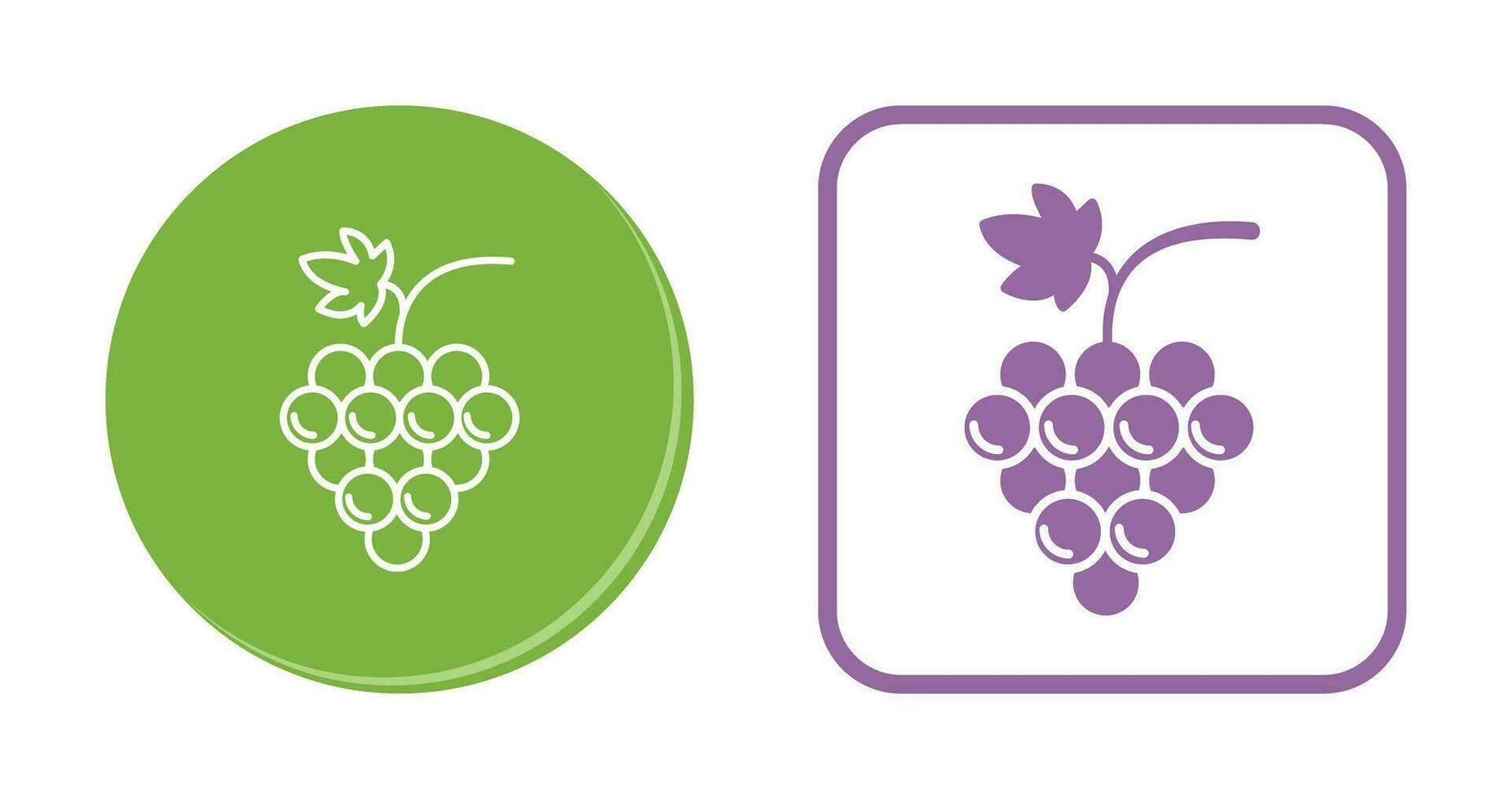 Grapes Vector Icon