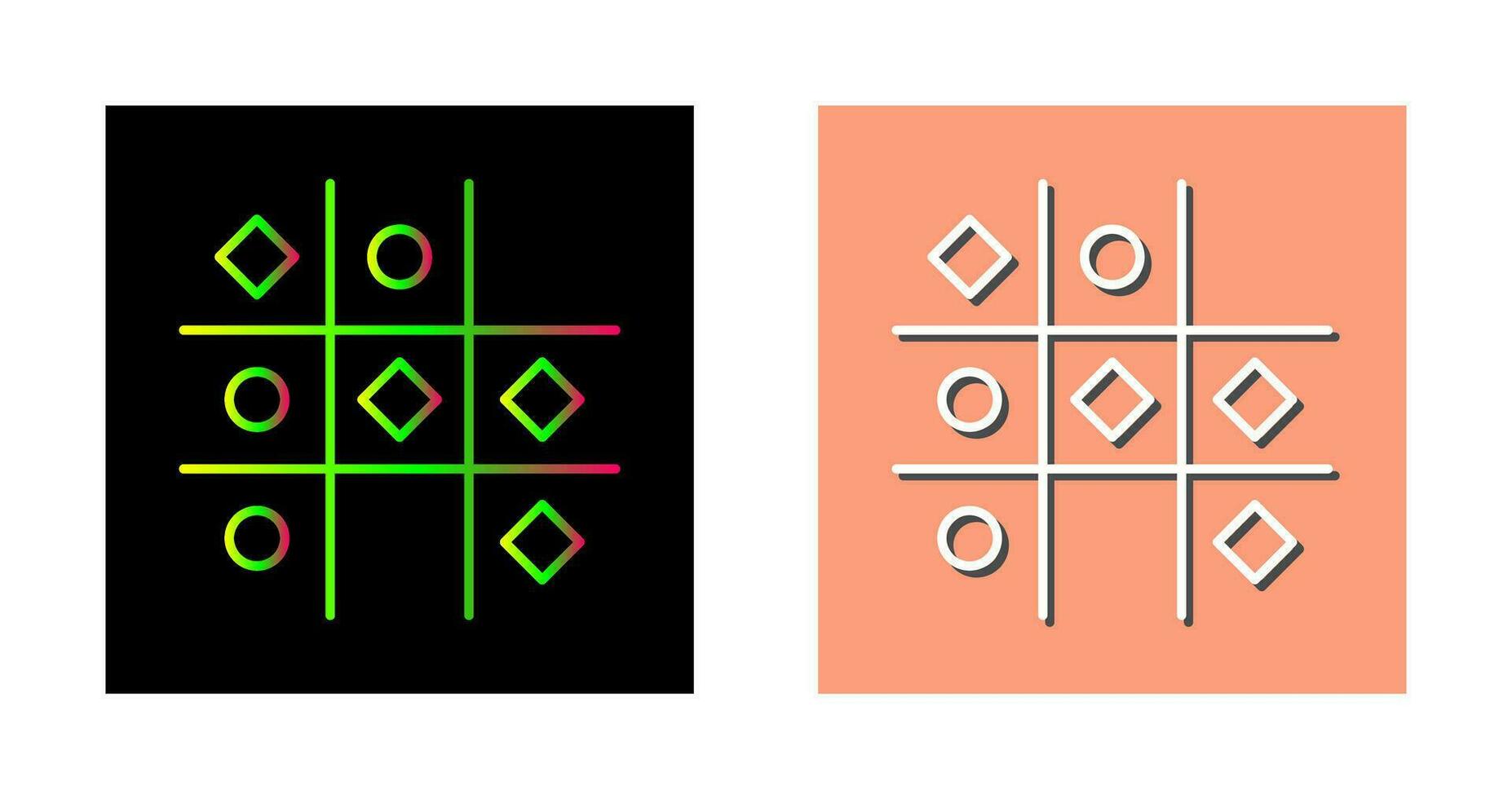 Tic Tac Toe Vector Icon