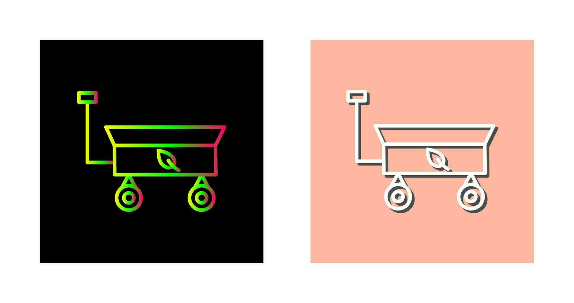 Garden Cart Vector Icon