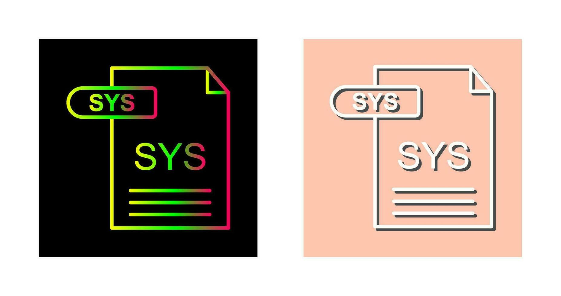 SYS Vector Icon