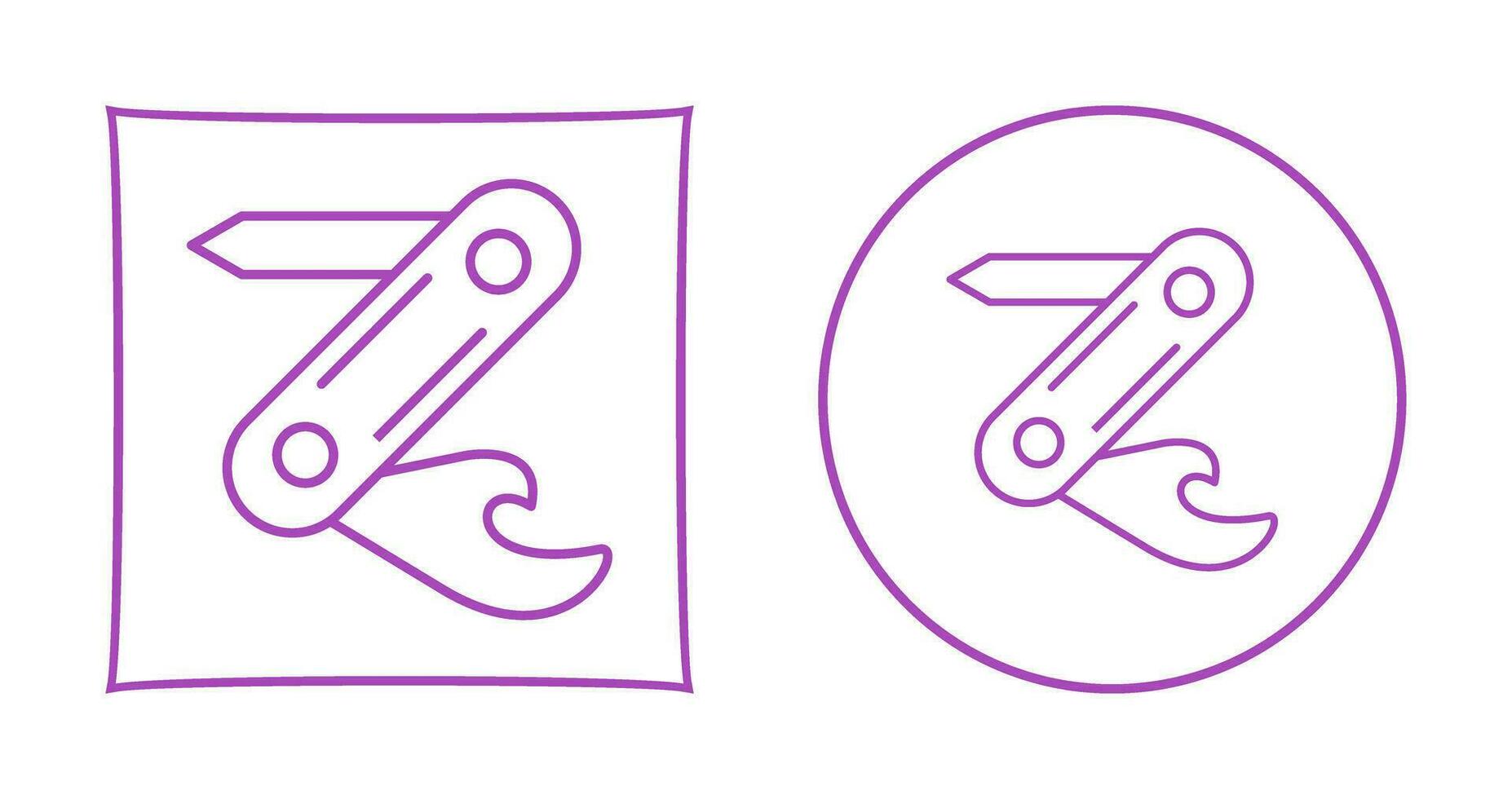 Swiss Army Knife Vector Icon