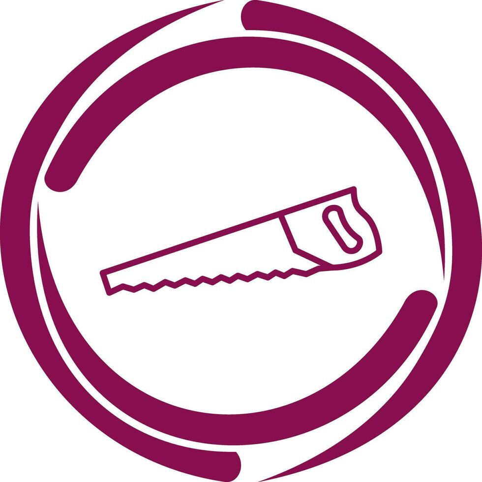 Handsaw Vector Icon