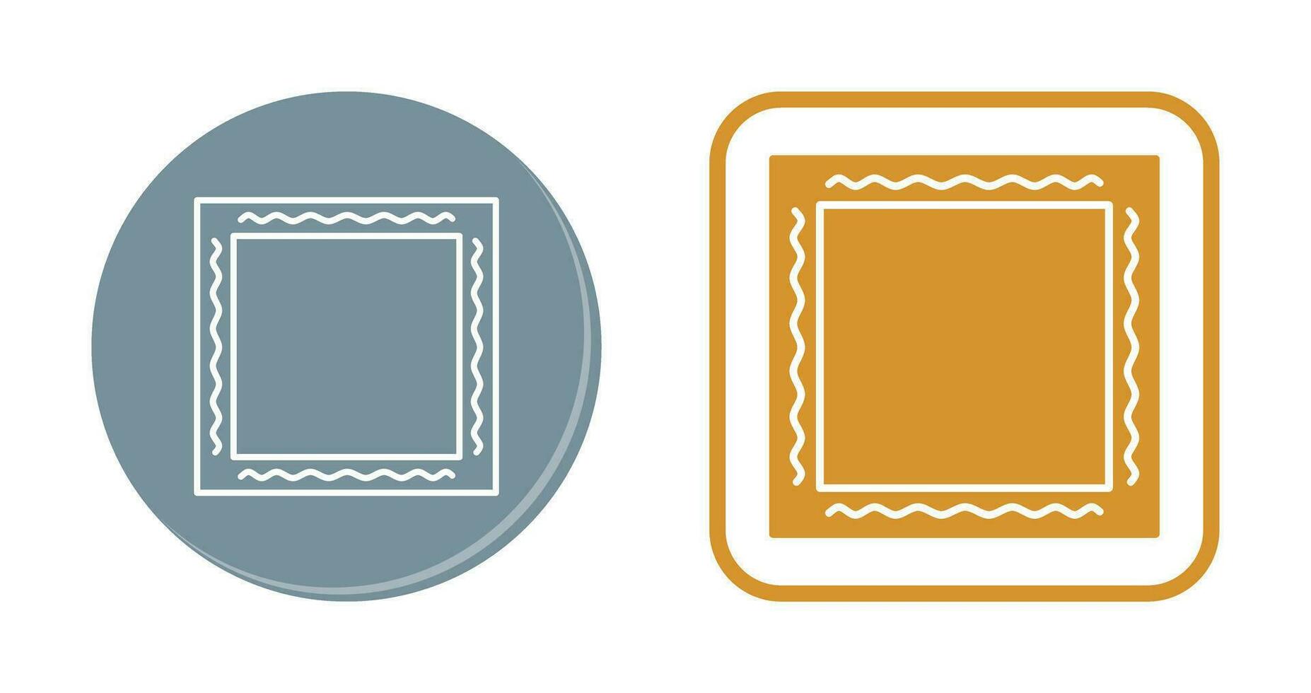 Unique Frame Vector Icon