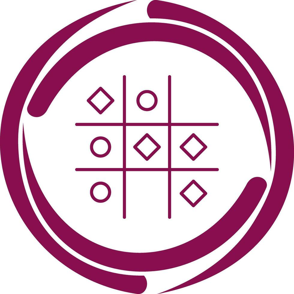 Tic Tac Toe Vector Icon