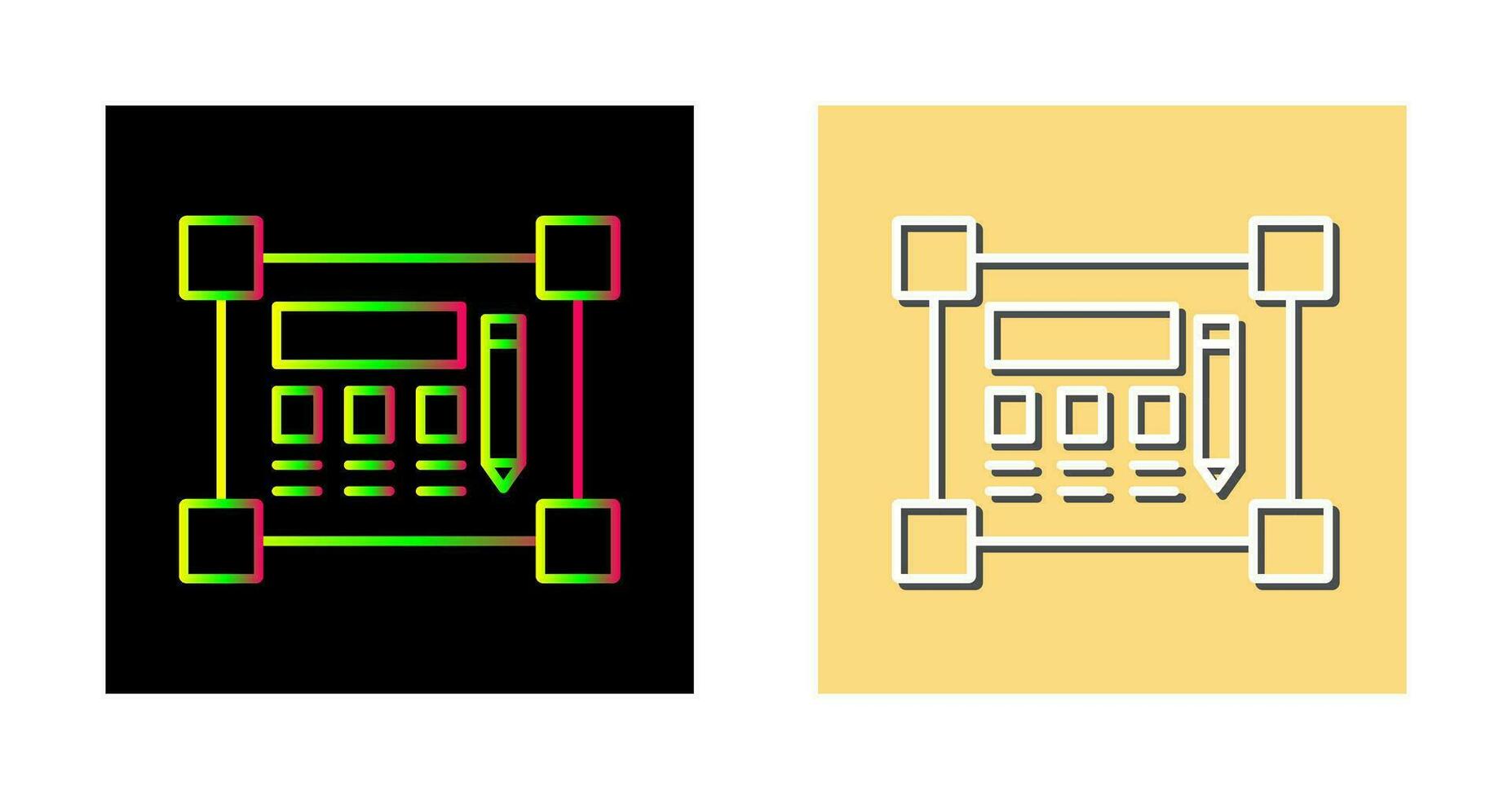 Blueprint Vector Icon