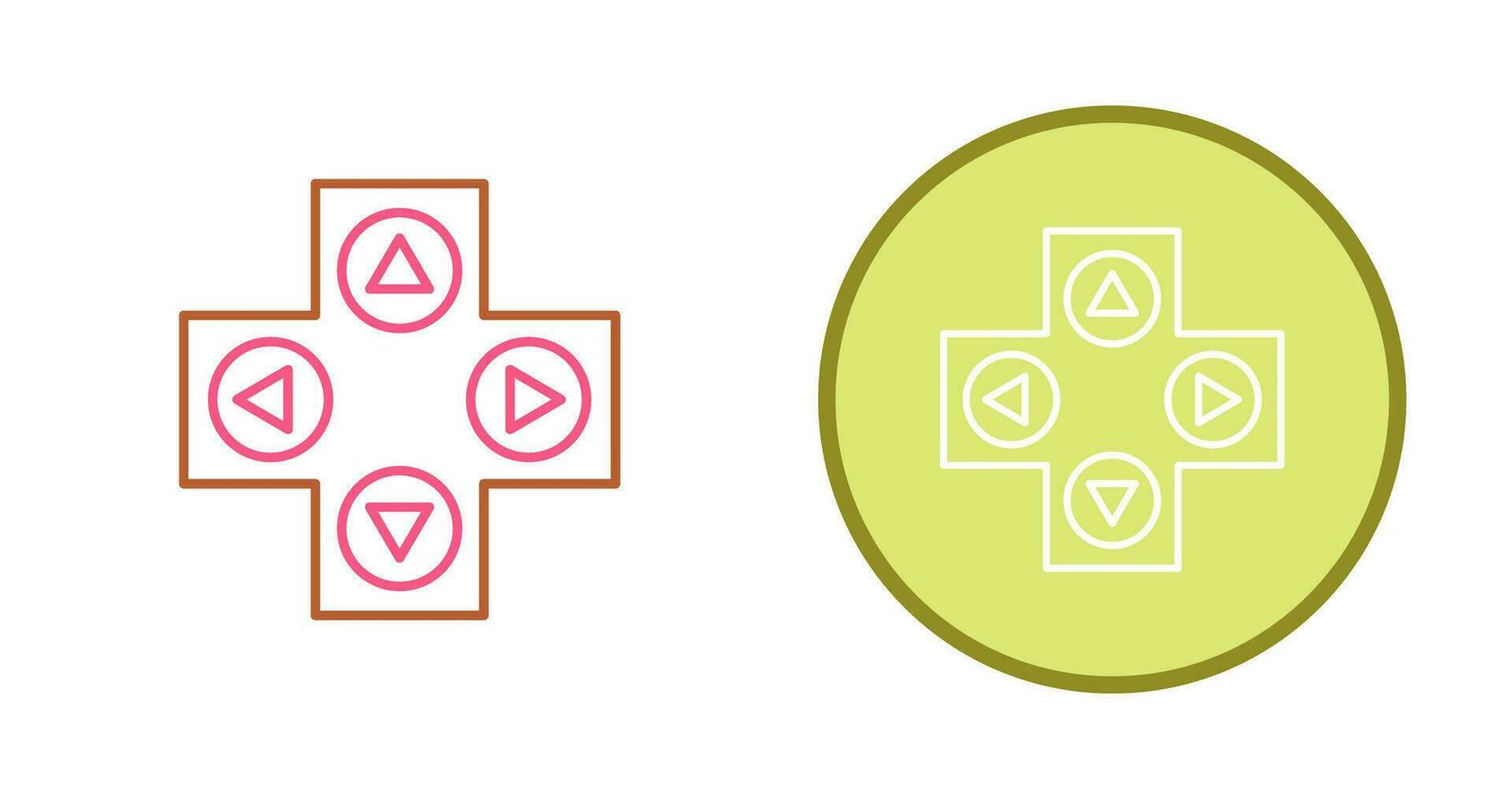 Unique Gaming Control Vector Icon