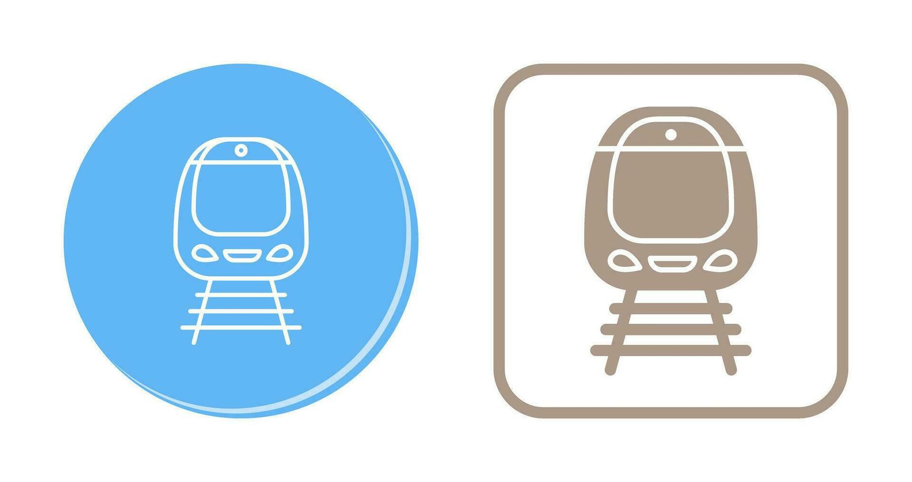 icono de vector de tren