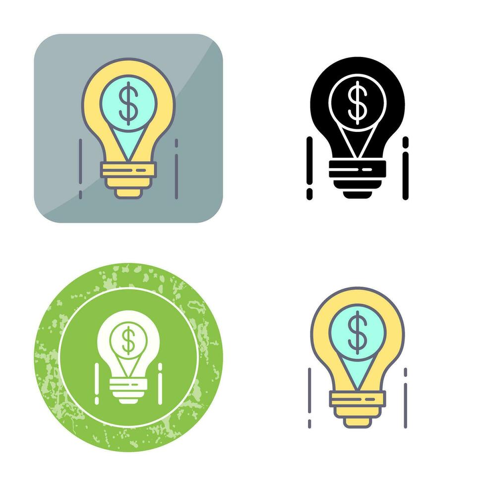 Light Bulb Vector Icon