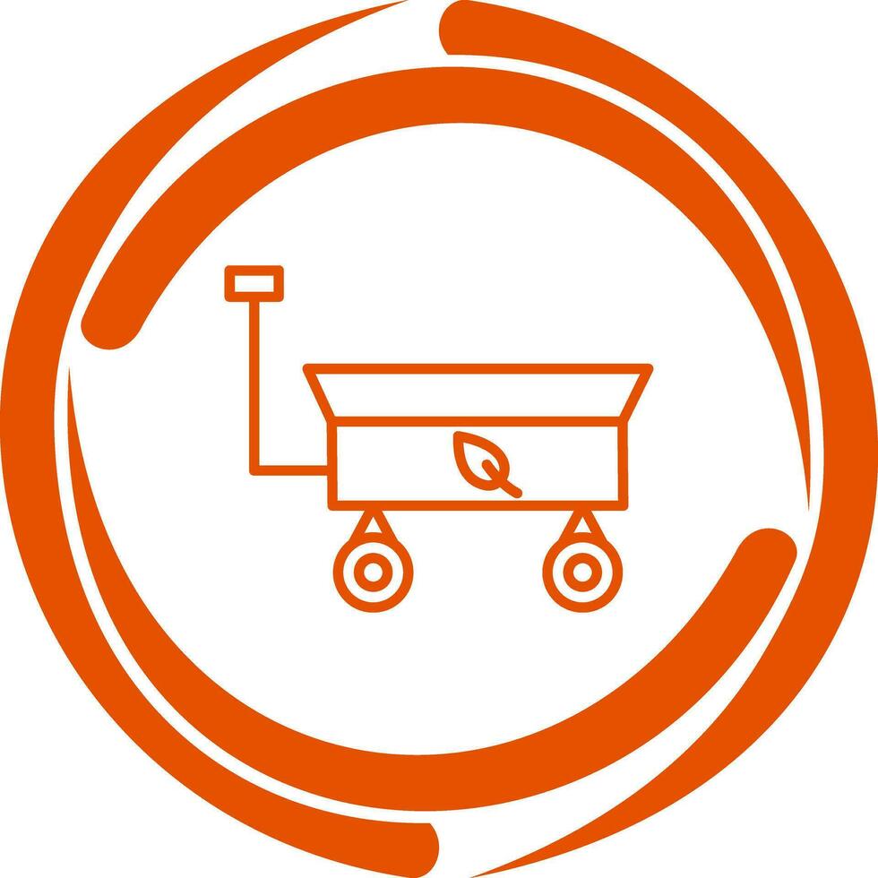 Garden Cart Vector Icon