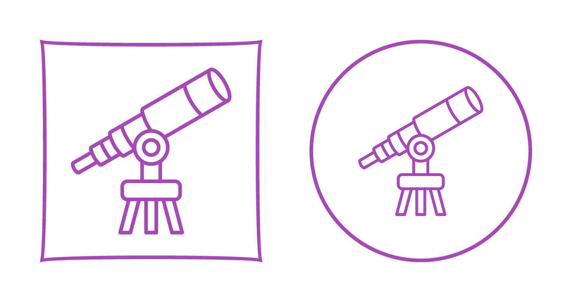 Telescope Vector Icon