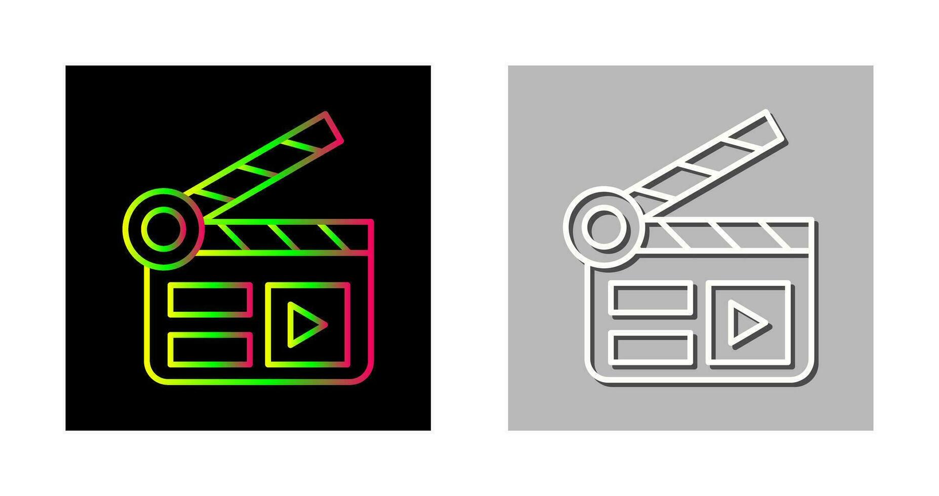 Clapper Board Vector Icon