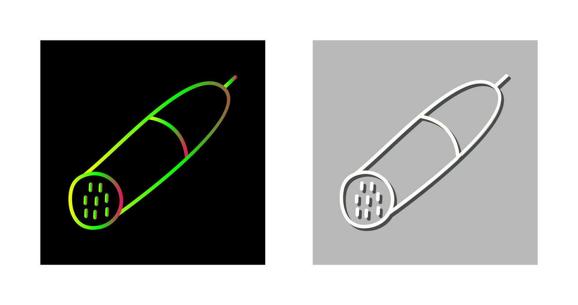 Salami Vector Icon