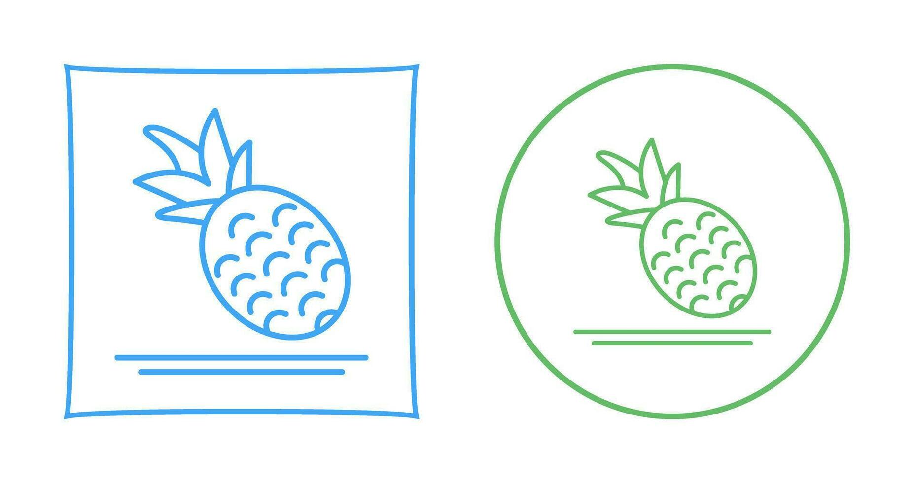 Pineapple Vector Icon