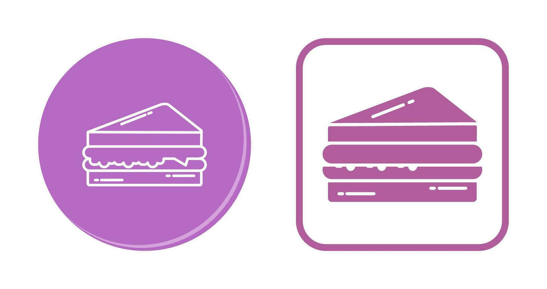 Sandwich Vector Icon