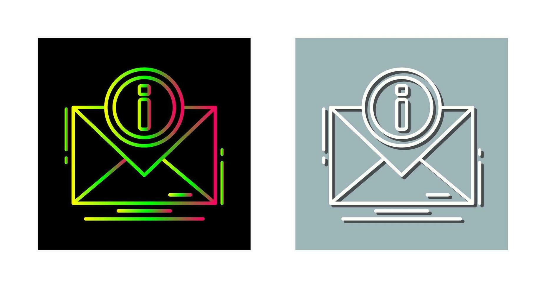 icono de vector de correo electrónico