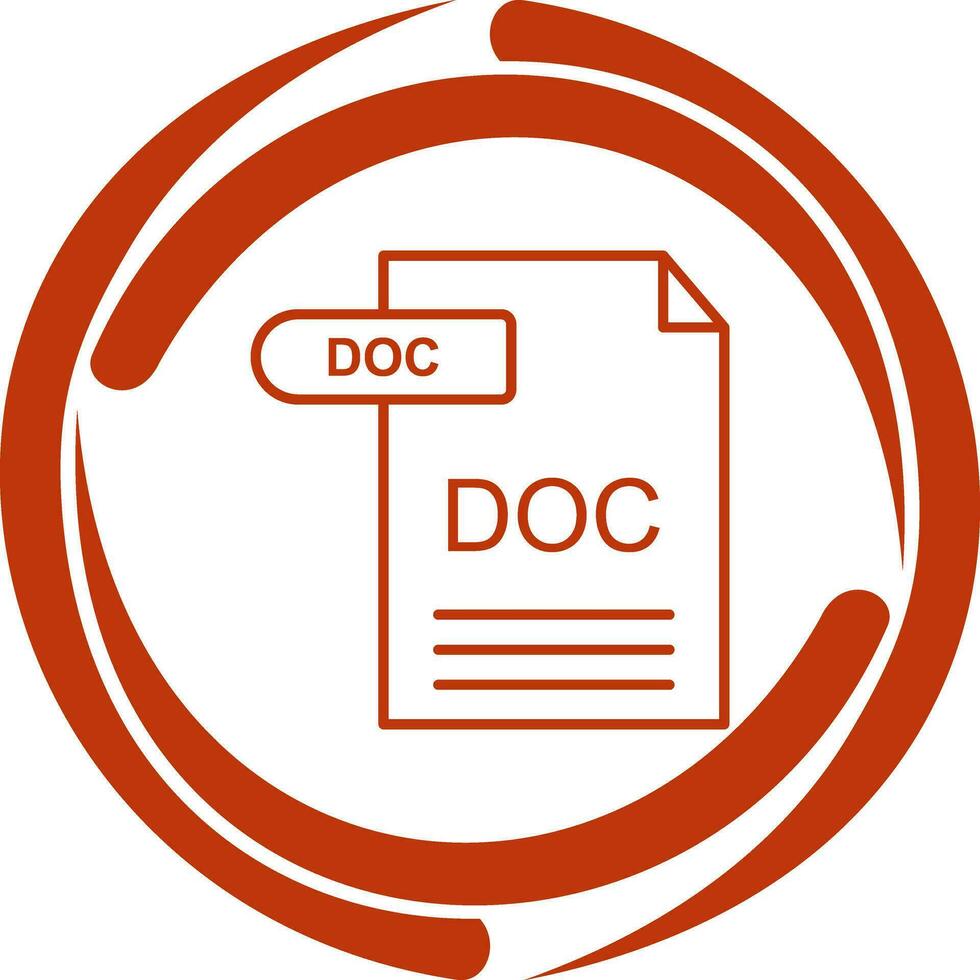 DOC Vector Icon